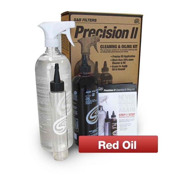 Precision II: Cleaning & Oil Kit (Red Oil)